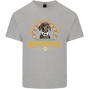 A Dachshund Dog Kids T-Shirt Childrens Sports Grey