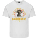 A Dachshund Dog Kids T-Shirt Childrens White