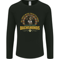 A Dachshund Dog Mens Long Sleeve T-Shirt Black