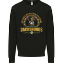A Dachshund Dog Mens Sweatshirt Jumper Black