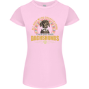 A Dachshund Dog Womens Petite Cut T-Shirt Light Pink
