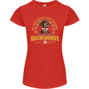 A Dachshund Dog Womens Petite Cut T-Shirt Red
