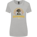 A Dachshund Dog Womens Wider Cut T-Shirt Sports Grey