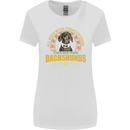 A Dachshund Dog Womens Wider Cut T-Shirt White