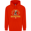 A Dalmatian Dog Childrens Kids Hoodie Bright Red