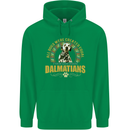 A Dalmatian Dog Childrens Kids Hoodie Irish Green