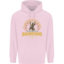 A Dalmatian Dog Childrens Kids Hoodie Light Pink