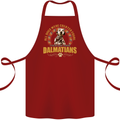 A Dalmatian Dog Cotton Apron 100% Organic Maroon