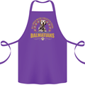 A Dalmatian Dog Cotton Apron 100% Organic Purple