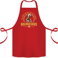 A Dalmatian Dog Cotton Apron 100% Organic Red