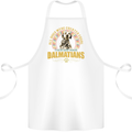 A Dalmatian Dog Cotton Apron 100% Organic White