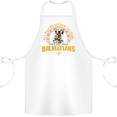 A Dalmatian Dog Cotton Apron 100% Organic White