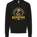A Dalmatian Dog Kids Sweatshirt Jumper Black
