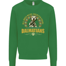 A Dalmatian Dog Kids Sweatshirt Jumper Irish Green