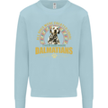 A Dalmatian Dog Kids Sweatshirt Jumper Light Blue