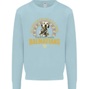 A Dalmatian Dog Kids Sweatshirt Jumper Light Blue