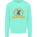 A Dalmatian Dog Kids Sweatshirt Jumper Peppermint