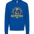 A Dalmatian Dog Kids Sweatshirt Jumper Royal Blue