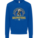 A Dalmatian Dog Kids Sweatshirt Jumper Royal Blue