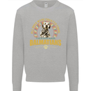 A Dalmatian Dog Kids Sweatshirt Jumper Sports Grey