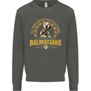 A Dalmatian Dog Kids Sweatshirt Jumper Storm Grey