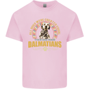 A Dalmatian Dog Kids T-Shirt Childrens Light Pink