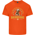 A Dalmatian Dog Kids T-Shirt Childrens Orange