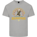A Dalmatian Dog Kids T-Shirt Childrens Sports Grey