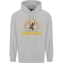 A Dalmatian Dog Mens 80% Cotton Hoodie Sports Grey