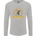 A Dalmatian Dog Mens Long Sleeve T-Shirt Sports Grey