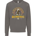 A Dalmatian Dog Mens Sweatshirt Jumper Charcoal