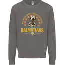 A Dalmatian Dog Mens Sweatshirt Jumper Charcoal