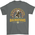A Dalmatian Dog Mens T-Shirt 100% Cotton Charcoal