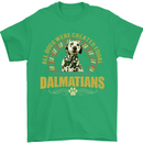 A Dalmatian Dog Mens T-Shirt 100% Cotton Irish Green