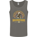 A Dalmatian Dog Mens Vest Tank Top Charcoal