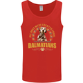 A Dalmatian Dog Mens Vest Tank Top Red