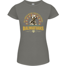 A Dalmatian Dog Womens Petite Cut T-Shirt Charcoal