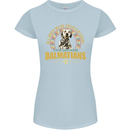 A Dalmatian Dog Womens Petite Cut T-Shirt Light Blue