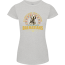 A Dalmatian Dog Womens Petite Cut T-Shirt Sports Grey