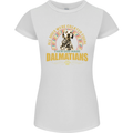 A Dalmatian Dog Womens Petite Cut T-Shirt White