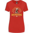 A Dalmatian Dog Womens Wider Cut T-Shirt Red