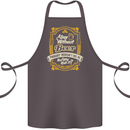 A Day Without Beer? Funny Alcohol Cotton Apron 100% Organic Dark Grey