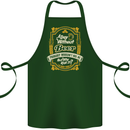 A Day Without Beer? Funny Alcohol Cotton Apron 100% Organic Forest Green