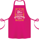 A Day Without Beer? Funny Alcohol Cotton Apron 100% Organic Pink