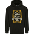 A Day Without Beer? Funny Alcohol Mens 80% Cotton Hoodie Black