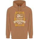 A Day Without Beer? Funny Alcohol Mens 80% Cotton Hoodie Caramel Latte