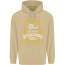 A Day Without Beer? Funny Alcohol Mens 80% Cotton Hoodie Sand