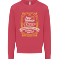A Day Without Beer? Funny Alcohol Mens Sweatshirt Jumper Heliconia