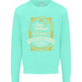 A Day Without Beer? Funny Alcohol Mens Sweatshirt Jumper Peppermint