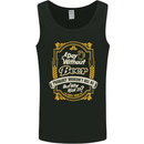 A Day Without Beer? Funny Alcohol Mens Vest Tank Top Black